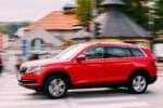 Skoda Kodiaq side red color