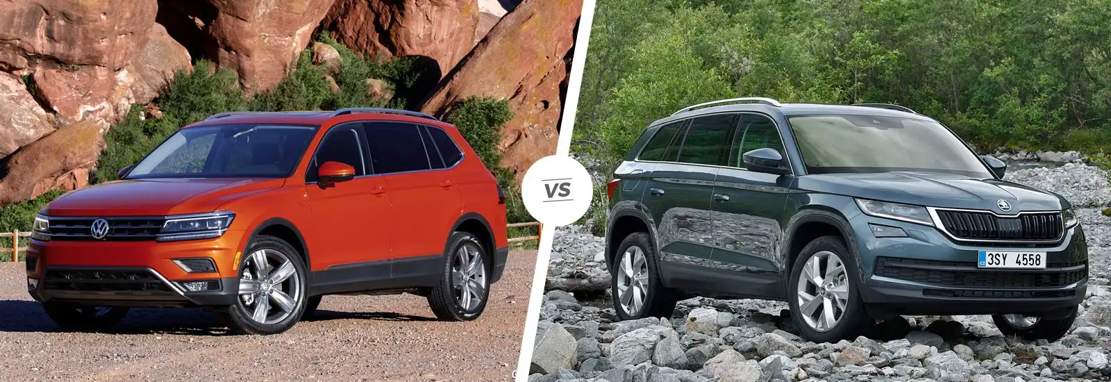 Volkswagen Tiguan vs skoda Kodiaq