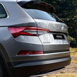 Škoda Kodiaq SUV rear view