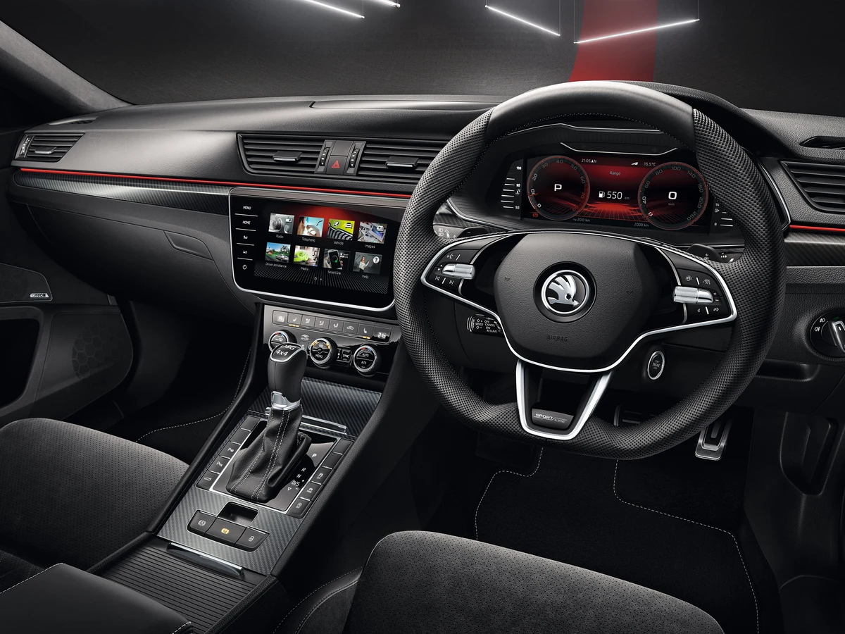 Superb Sportline Interior