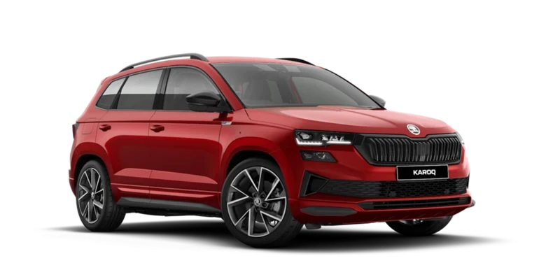 Škoda Karoq Red Color