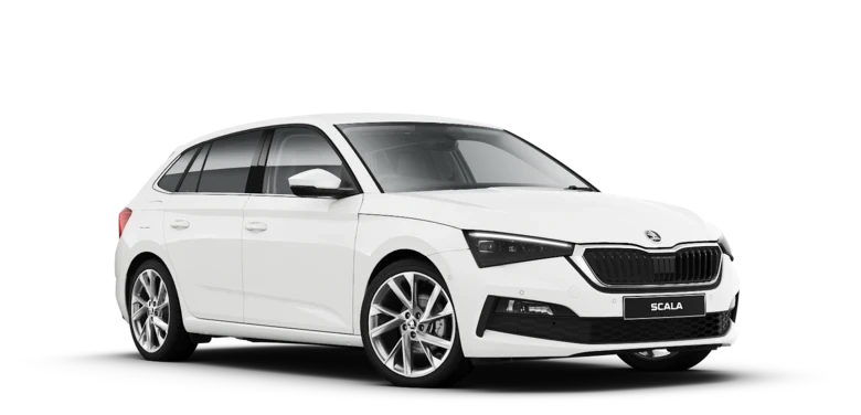 Skoda scala white color