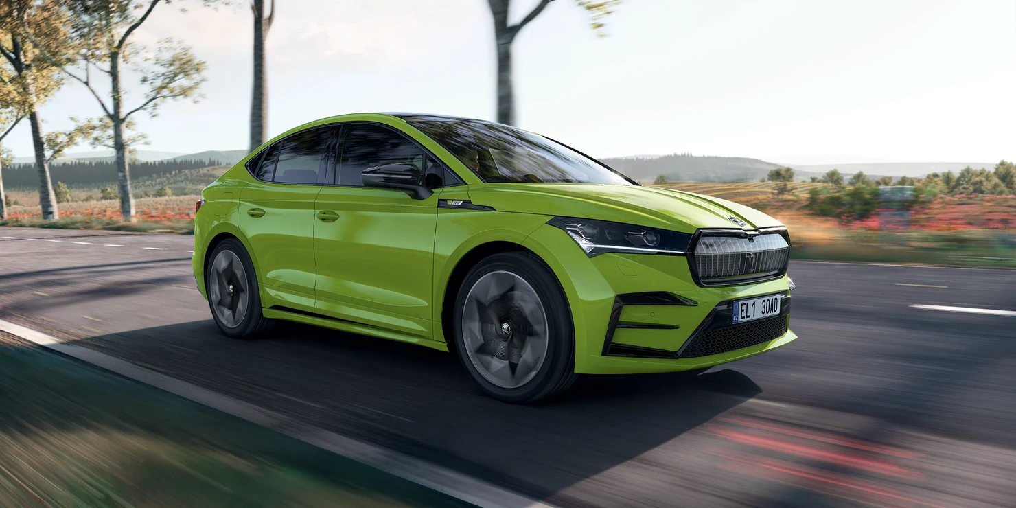 Skoda Enyaq Side View